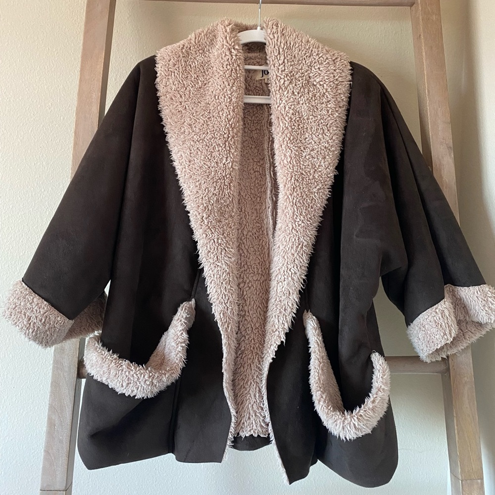 Jolt Sherpa Lined Coat Jacket [Size Medium]